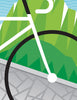 SpeedyShark Col du Soulor Art Deco Print Detail