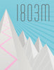 SpeedyShark Alpe d'Huez Art Deco Print