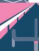 SpeedyShark Giro d’Italia Art Deco Print